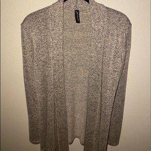 Tan/Grey Cardigan